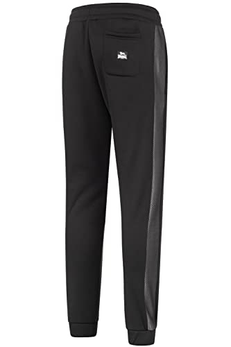 Lonsdale Men's CRAMOND Dress Pants, Black/Grey, L von Lonsdale