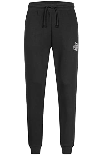 Lonsdale Herren Jogginghose Normale Passform RATHVEN Black/White M von Lonsdale