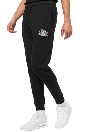 Lonsdale Herren Jogginghose Normale Passform RATHVEN Black/White XXL von Lonsdale