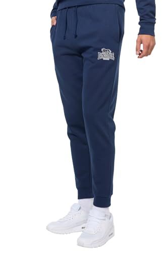 Lonsdale Herren Jogginghose Normale Passform RATHVEN Dark Navy/White XXL von Lonsdale