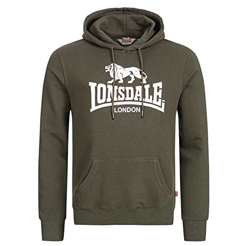 Lonsdale Herren Kapuzenpullover Fremington, Farbe:Green/White, Größe:L Lonsdale Herren Kapuzenpullover Fremington, Farbe:Green/White, Größe:L von Lonsdale