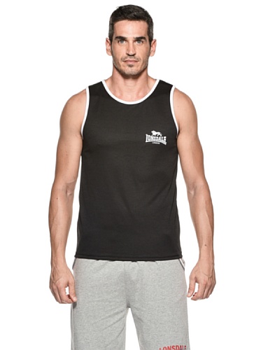 Lonsdale Herren Langarmshirt Amateur Singlet schwarz (Schwarz) X-Large von Lonsdale