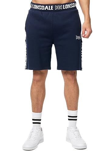 Lonsdale Herren Shorts Normale Passform BRAY Navy/White XXL, 117477 von Lonsdale