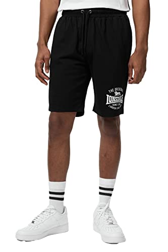 Lonsdale Herren Shorts Normale Passform TRAPRAIN Black/White 4XL 117437 von Lonsdale