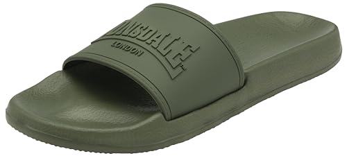 Lonsdale Herren Sorrento Schiebe-Sandalen, Khaki, Uni, 44.5 EU Lonsdale Herren Sorrento Schiebe-Sandalen, Khaki, Uni, 44.5 EU von Lonsdale
