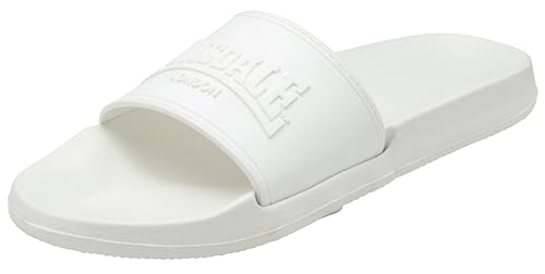 Lonsdale Herren Sorrento Schiebe-Sandalen, Weiß Uni, 41 EU Lonsdale Herren Sorrento Schiebe-Sandalen, Weiß Uni, 41 EU von Lonsdale