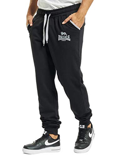 Lonsdale Herren Jogginghose Two Tones Sporthose, Schwarz, L EU von Lonsdale