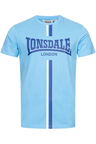 Lonsdale Herren T-Shirt Normale Passform ALTANDHU Blue/Navy/White L 117350 von Lonsdale