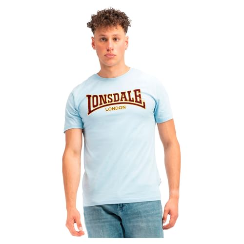 Lonsdale Herren T-Shirt schmale Passform Classic Soft Sky XL Lonsdale Herren T-Shirt schmale Passform Classic Soft Sky XL von Lonsdale