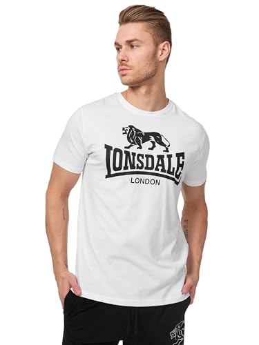 Lonsdale Herren Logo T-Shirt, Weiß, XXL EU Lonsdale Herren Logo T-Shirt, Weiß, XXL EU von Lonsdale