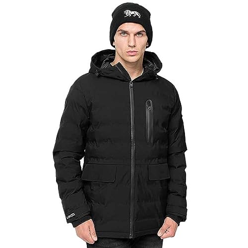 Lonsdale London Ballywildrick Männer Winterjacke schwarz L 100% Polyester Streetwear Lonsdale London Ballywildrick Männer Winterjacke schwarz L 100% Polyester Streetwear von Lonsdale
