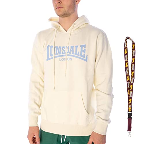 Lonsdale Hoodie - Sweatshirt - Pullover - Limited Schluesselband (Belmaduthy beige, 3XL) von Lonsdale