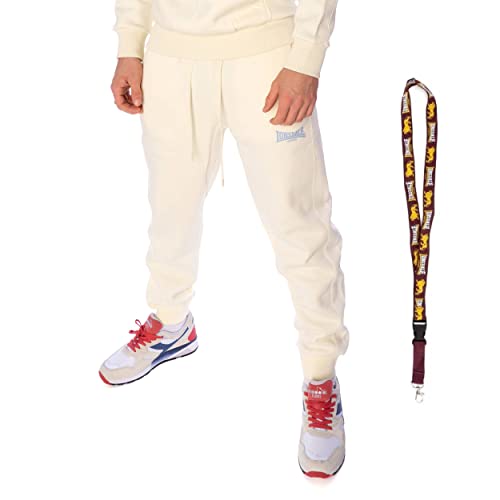 Lonsdale Hose - Jogginghose - Trainingshose - Sporthose - Limited Schluesselband (Kilmorack beige Blue, L) von Lonsdale