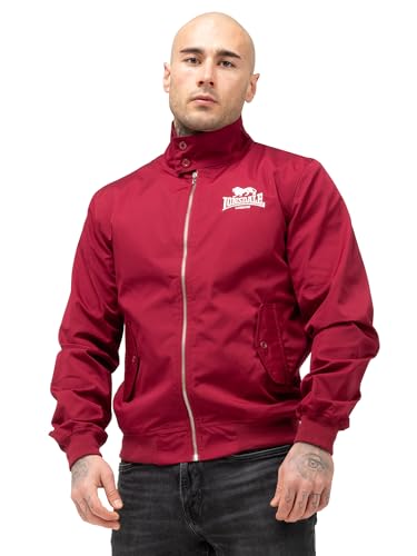 Lonsdale Herren Classic Allwetterjacke, Cherry Red, L von Lonsdale