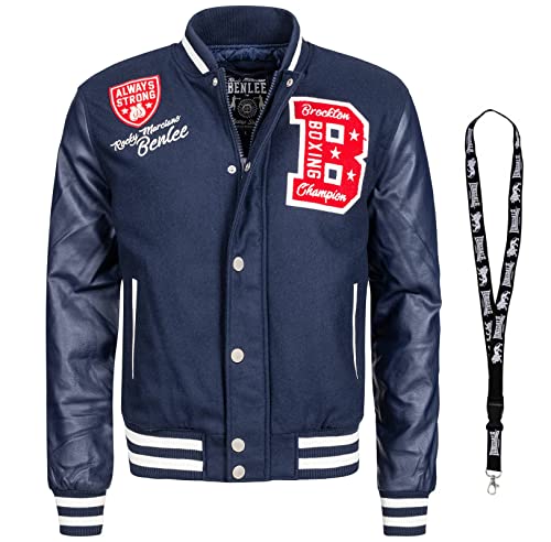 Lonsdale Jacken - Bomberjacke - College Jacke - Winterjacke - Trainingsjacke - Limited Schluesselband (Benlee Newark navy, 3XL) von Lonsdale