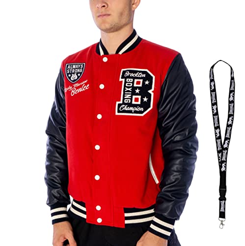 Lonsdale Jacken - Bomberjacke - College Jacke - Winterjacke - Trainingsjacke - Limited Schluesselband (Benlee Newark red, 3XL) von Lonsdale