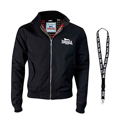 Lonsdale Jacken - Bomberjacke - College Jacke - Winterjacke - Trainingsjacke - Limited Schluesselband (Classic black, 3XL) von Lonsdale