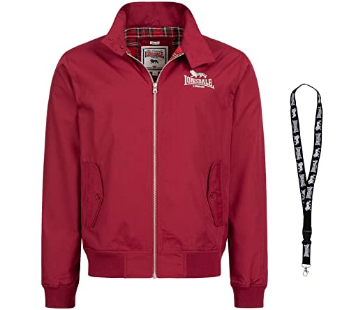 Lonsdale Jacken - Bomberjacke - College Jacke - Winterjacke - Trainingsjacke - Limited Schluesselband (Classic red, L) von Lonsdale