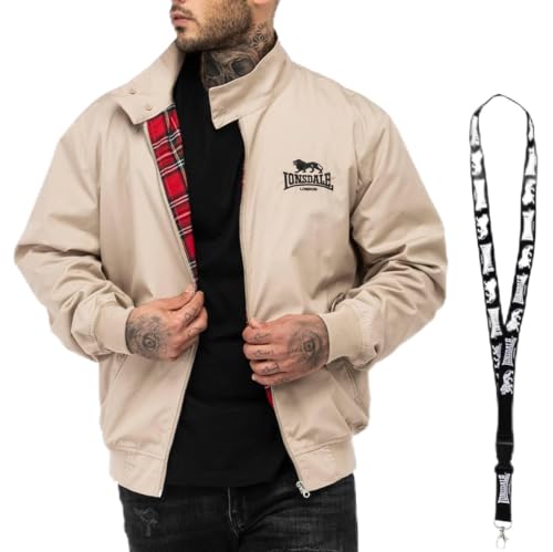 Lonsdale Jacken - Bomberjacke - College Jacke - Winterjacke - Trainingsjacke - Limited Schluesselband (Classic sand, 3XL) von Lonsdale