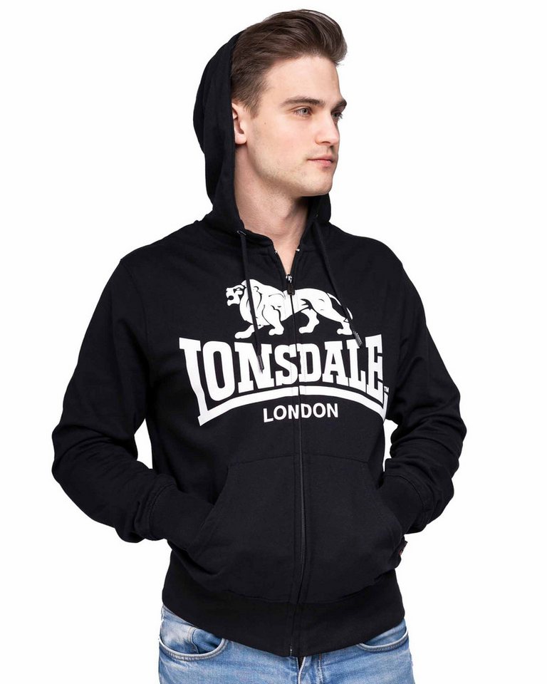 Lonsdale Kapuzensweatjacke Lonsdale Kapuzensweatjacke Krafty (Packung) mit Kapuze von Lonsdale
