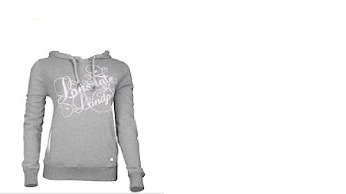 Lonsdale Ladies Sweatshirt Kapuze Zip Alberta grau S von Lonsdale