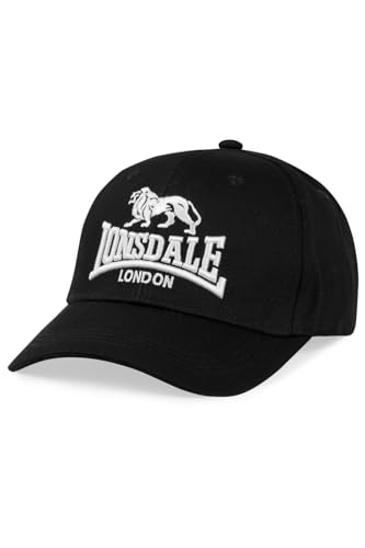 Lonsdale Logo Cap (DE/NL/SE/PL, Alphanumerisch, Einheitsgröße, Black) von Lonsdale