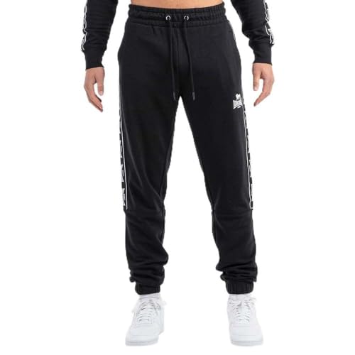 Lonsdale London GRUTNESS Männer Trainingshose schwarz L 60% Baumwolle, 40% Polyester Streetwear von Lonsdale