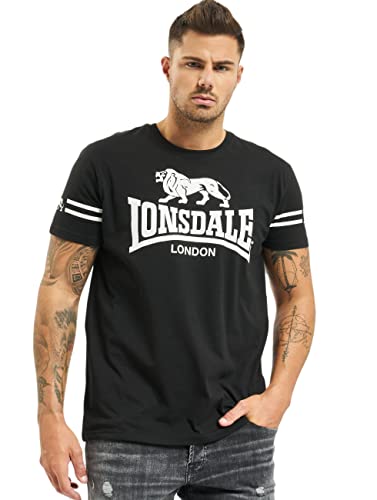 Lonsdale London Herren T-Shirts Aldeburgh schwarz 3XL von Lonsdale