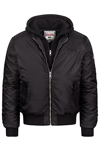 Lonsdale Men's BALLINDEAN Jacke, Black, XL von Lonsdale