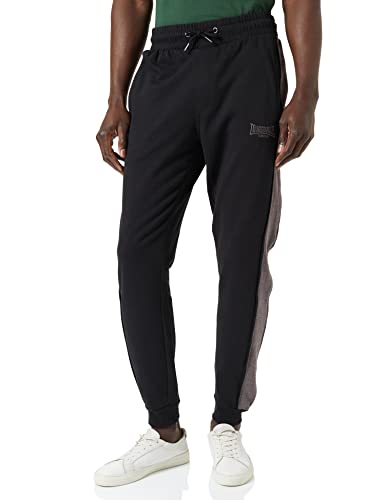 Lonsdale Men's CHIVELSTONE Jogginghose, Black/Marl Ash, 3XL von Lonsdale