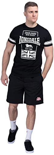 Lonsdale Men's DUNBEATH Pants, Black/White/Red, L Lonsdale Men's DUNBEATH Pants, Black/White/Red, L von Lonsdale
