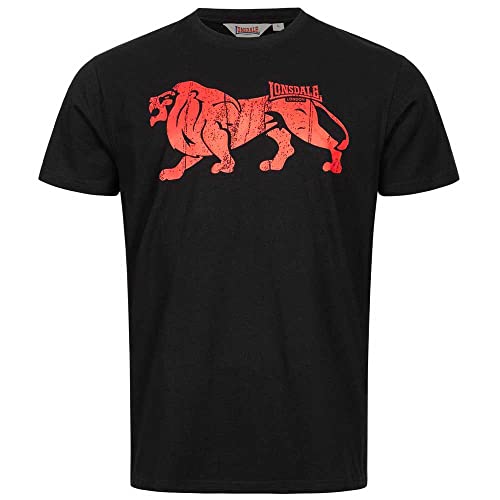 Lonsdale Men's ENDMOOR T-Shirt, Black, M von Lonsdale