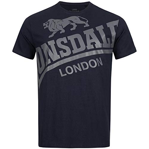 Lonsdale Mens Watton T-Shirt, Navy, Extra Large von Lonsdale