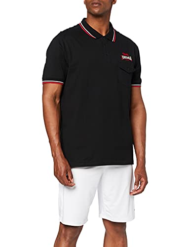 Lonsdale Herren Lynton Poloshirt, Schwarz, XXL EU von Lonsdale