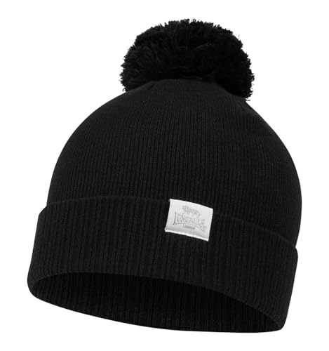 Lonsdale Pudelmütze EMBSAY, Black, one Size, 116019 Lonsdale Pudelmütze EMBSAY, Black, one Size, 116019 von Lonsdale