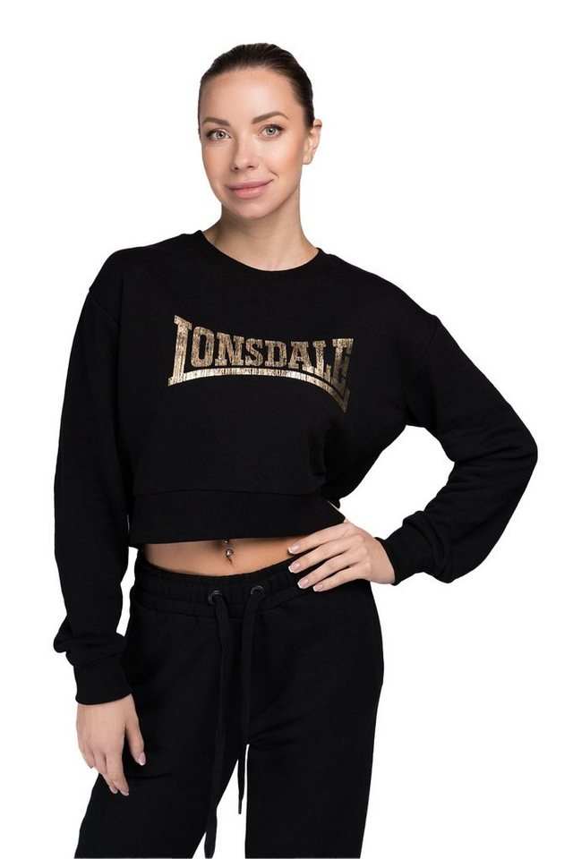 Lonsdale Sweatshirt Lonsdale Damen Sweatshirt Cropped Culbokie von Lonsdale