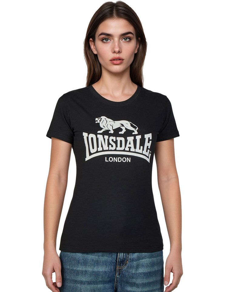 Lonsdale T-Shirt Lonsdale Damen T-Shirt Combe (Packung, 1er-Pack) aus Baumwolle von Lonsdale