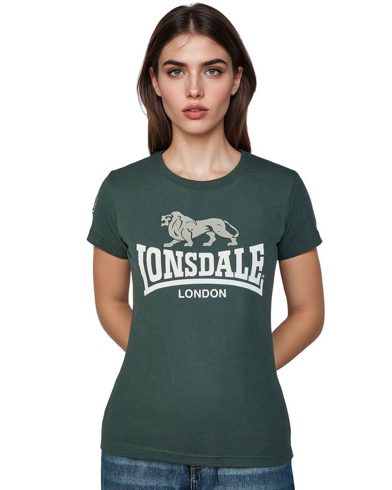 Lonsdale T-Shirt Lonsdale Damen T-Shirt Sarsden (Packung, 1er-Pack) aus Baumwolle von Lonsdale