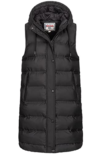 Lonsdale Women's MOONZIE Weste, Black, S von Lonsdale