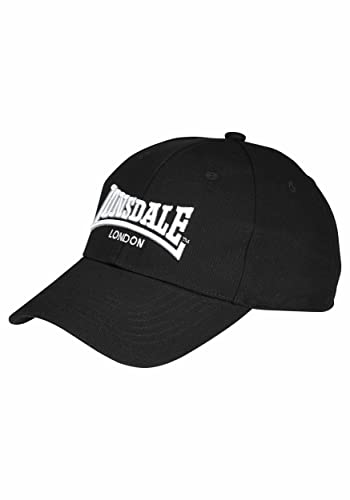 Lonsdale Wigston Cap (one Size, Black) von Lonsdale