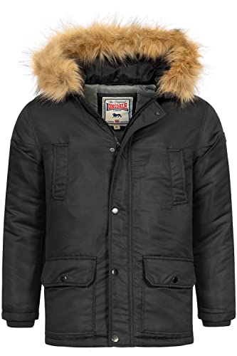 Lonsdale Winterjacke Jungen 128 "Rothley | Winterjacken - Warme Babyjacke - Jacke Für Einen Jungen Kinder Jacke Jungen Für Kalte Wintertage von Lonsdale