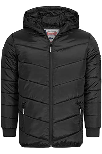 Lonsdale Jungen Bryngwyn Jacke, Schwarz, 164 EU von Lonsdale