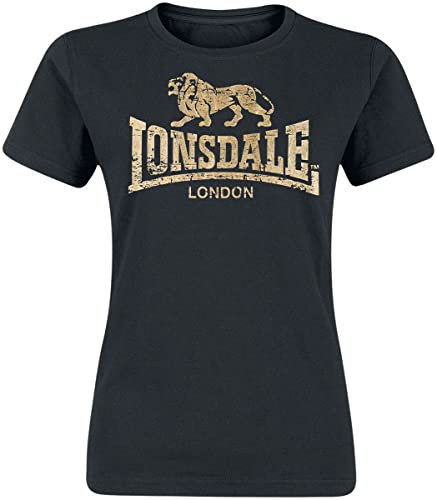 Lonsdale Damen Bantry T Shirt, Schwarz, XXL EU Lonsdale Damen Bantry T Shirt, Schwarz, XXL EU von Lonsdale