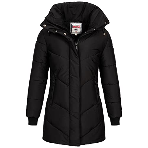 Lonsdale Women's BEELEY Winterjacke, Black, S von Lonsdale