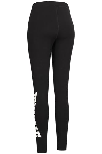 Lonsdale Women's MERRIDGE Leggings, Black/White, L von Lonsdale