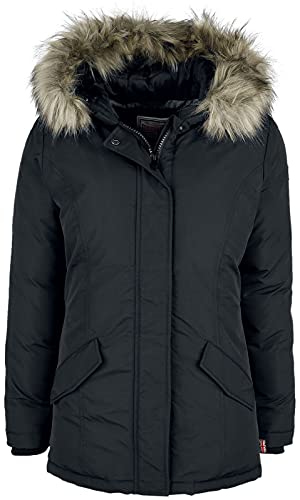 Lonsdale Damen Kimmeridge Jacken, Schwarz, M EU von Lonsdale