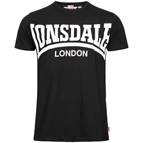 Lonsdale York T-Shirt (XL, Black) von Lonsdale