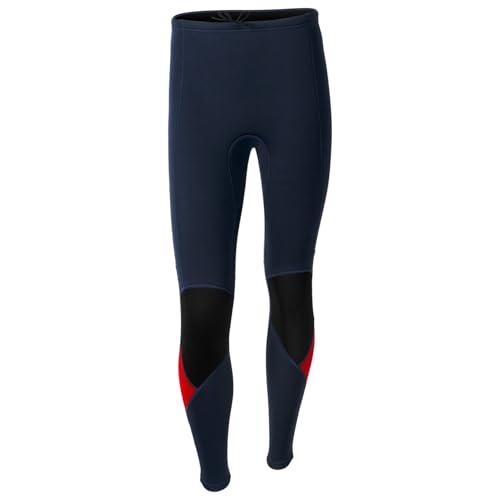 Loodgao Herren Lange Badehose Compression Schwimmhose SIM Fit Stretch Leggings Wassersport UV Schutz Surfen Pants Swimwear Dunkelblau L von Loodgao