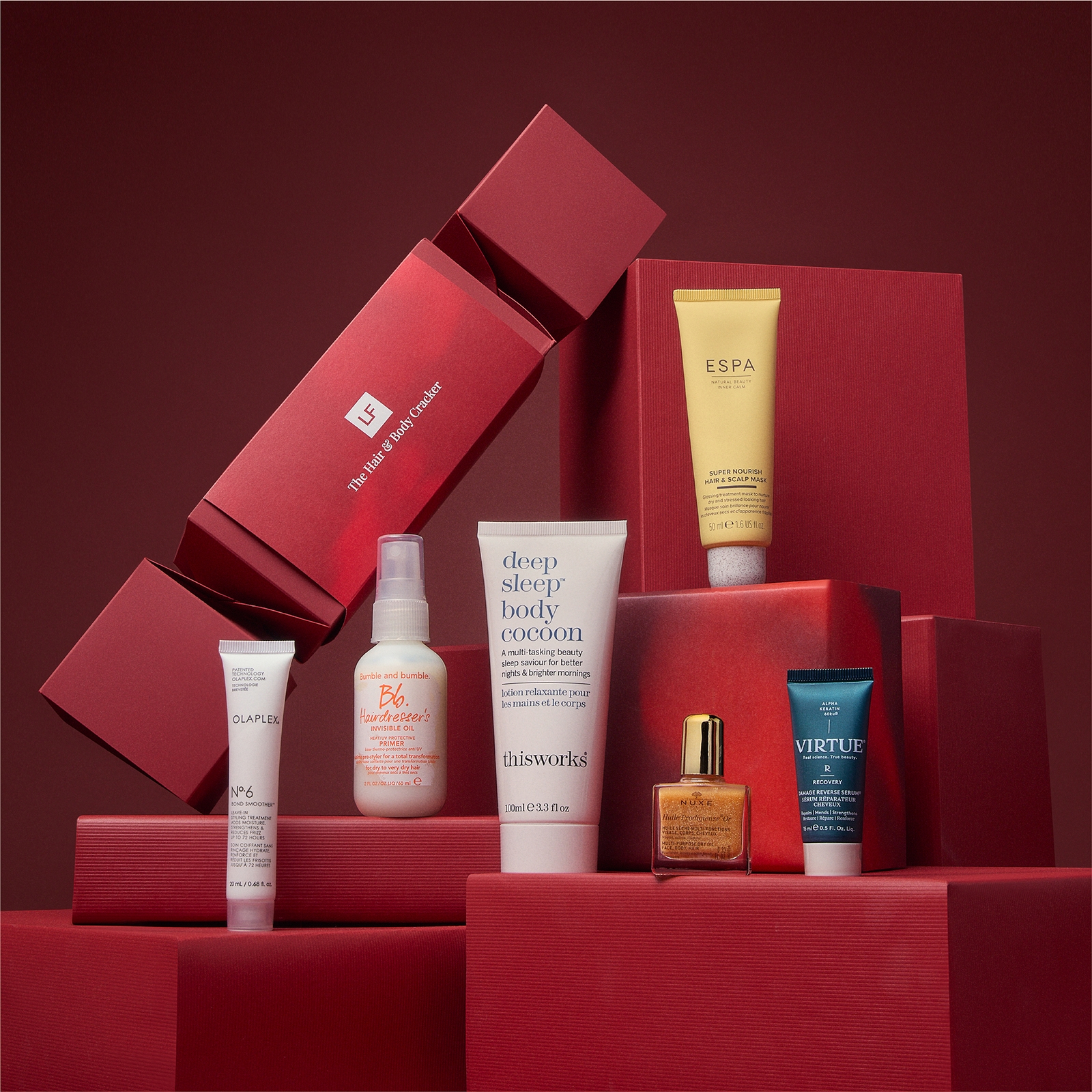 The Hair and Body Christmas Cracker von LookFantastic