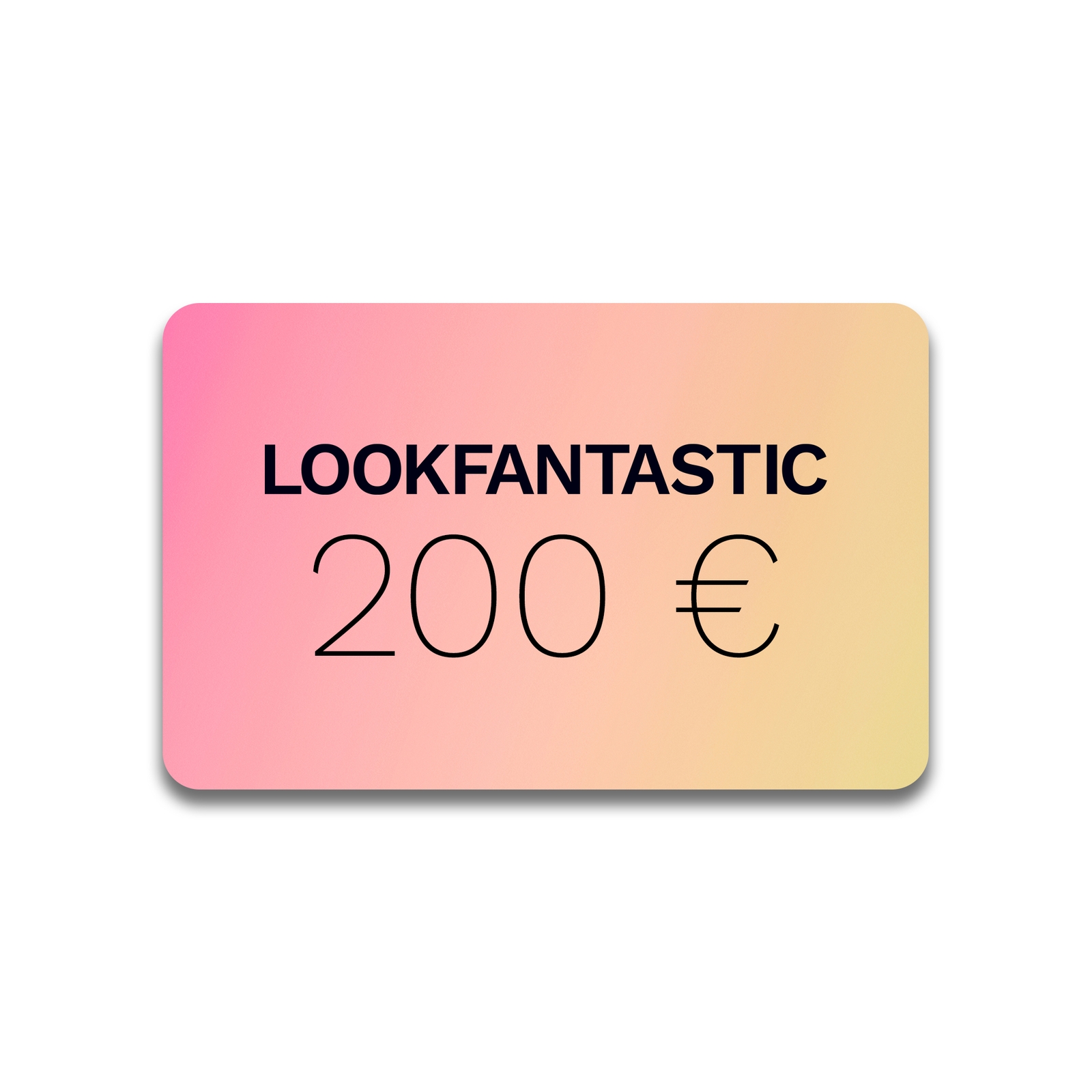 LOOKFANTASTIC 200 € Gutschein von Lookfantastic